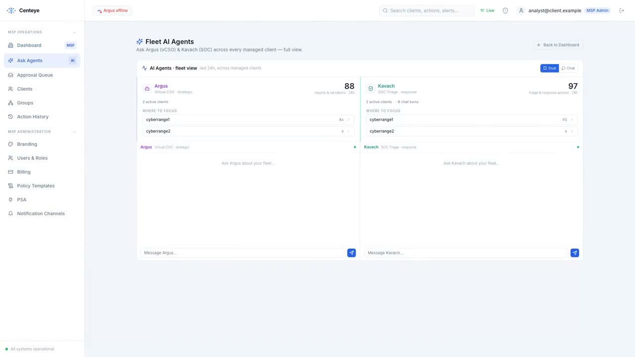Centeye live product demo